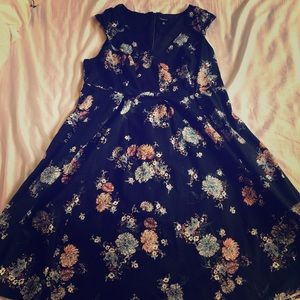 Torrid Floral Midi Dress